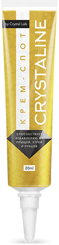 Crystaline (Кристалин) крем-спот от прыщей