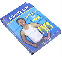 Slim N Lift (Слим Энд Лифт) мужская утягивающая майка, фото 2