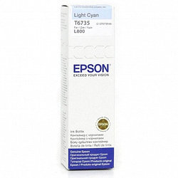 Чернила Epson C13T67354A L800 Light Cyan ink bottle70 ml