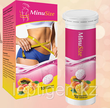 Шипучие таблетки для похудения MinuSize