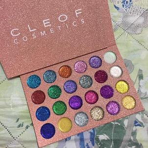 Палетка глиттеров Cleof Cosmetics, фото 2
