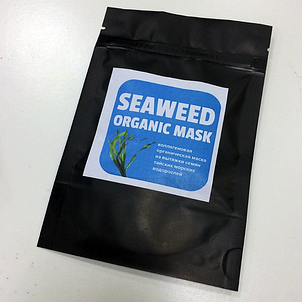 Коллагеновая маска из семян морских водорослей Seaweed Organic Mask, фото 2