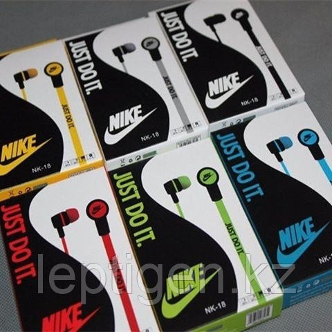 Наушники NIKE Just do it (цвета в ассортименте)
