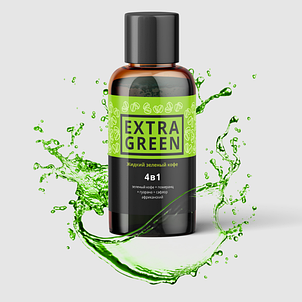 Extra Green жидкий зеленый кофе для похудения, фото 2