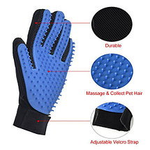 Перчатка Pet Brush Glove для вычесывания животных, фото 3