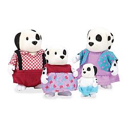 Li'l Woodzeez Набор фигурок Семья Собак