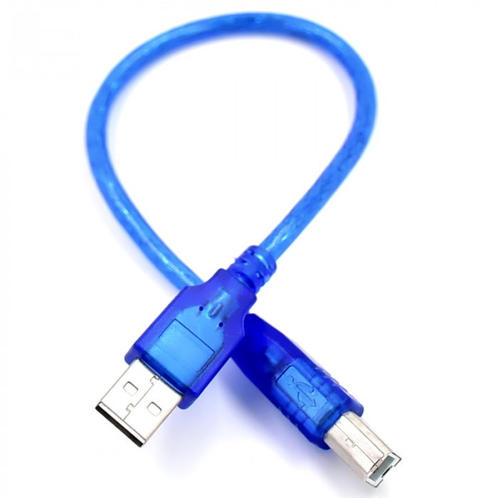 Кабель USB 2.0 (Тип A/B) для Arduino Uno, Arduino Mega,принтеров,30 см