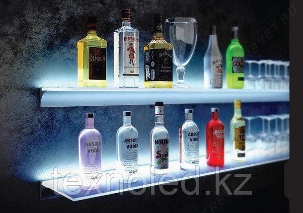 Профиль для стеклянных полок с подсветкой (8 мм), фото 1