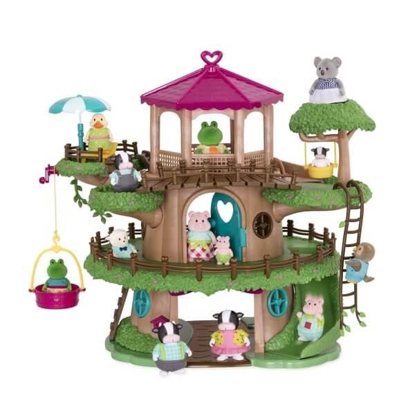 Li'l Woodzeez Игровой набор Дом на дереве