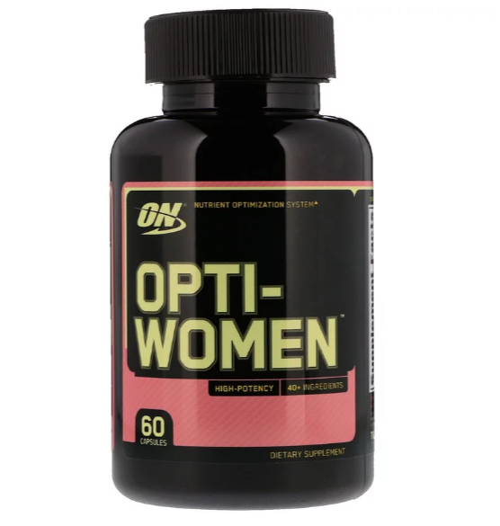 Optimum Nutrition, Opti-Women, Cистема оптимизации питания, 60 капсул - фото 1 - id-p69406875