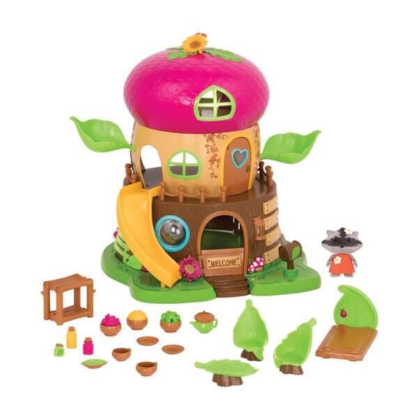 Li'l Woodzeez Игровой набор Дом Bobblehead