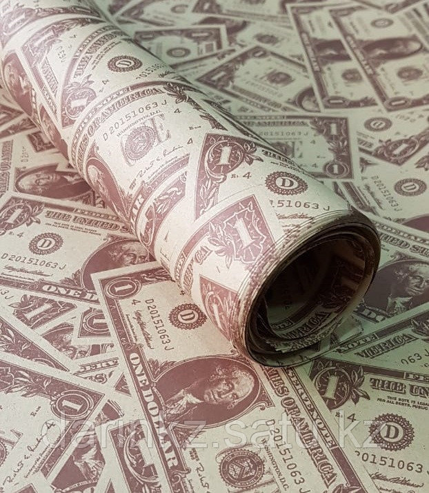 Бумага крафт упаковочная доллар