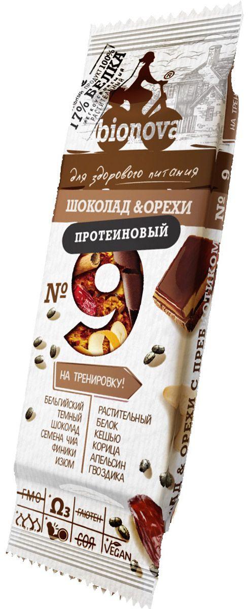 Батончик фруктово-ореховый протеиновый №9