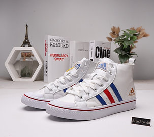 Зимние кроссовки Adidas ( 36-44) Мех+Кожа, фото 2