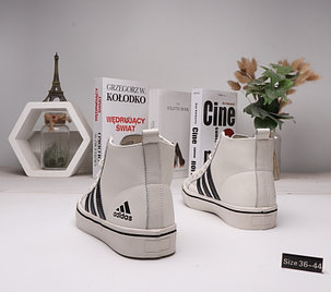 Зимние кроссовки Adidas ( 36-44) Мех+Кожа, фото 2