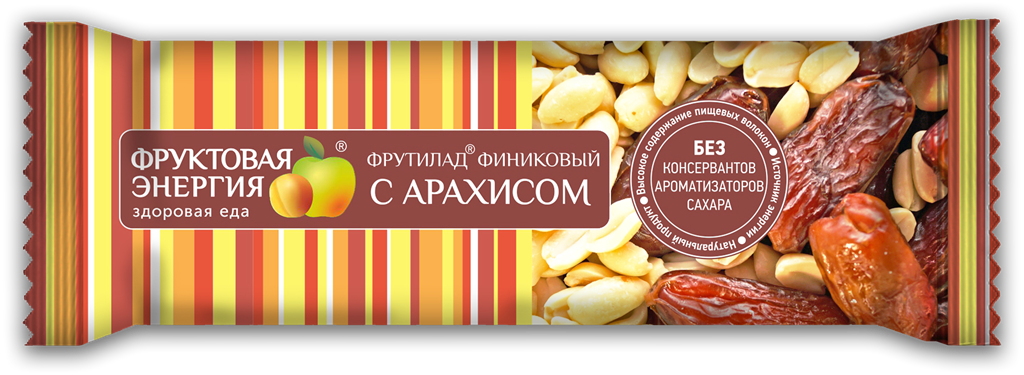 Батончик фруктовый с арахисом