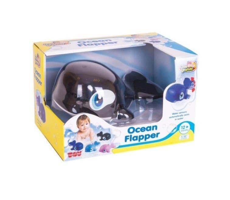 Игрушка для купания Hap-p-Kid "Водоплавающие", черный кит