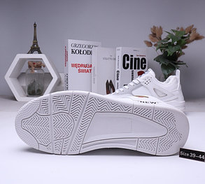 Зимние кроссовки Nike Air Jordan 4 Off White с мехом (39-44 ), фото 2