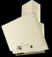 Вытяжка Maunfeld RETRO QUADR 60, бежевое  стекло/фурнитура"бронза"