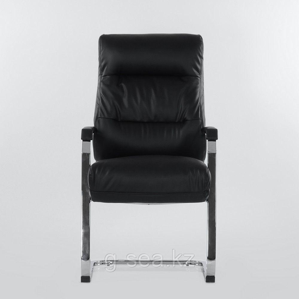 Кресло Barneo K-17 для посетителей и переговорных, черный - фото 2 - id-p69418068