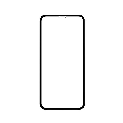 Защитное стекло 5D A-Case Apple iphone 11 pro, Окантовка Black, фото 2