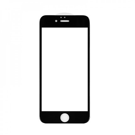Защитное стекло 3D A-Case Apple iphone 6, iphone 6S, Окантовка Black, фото 2