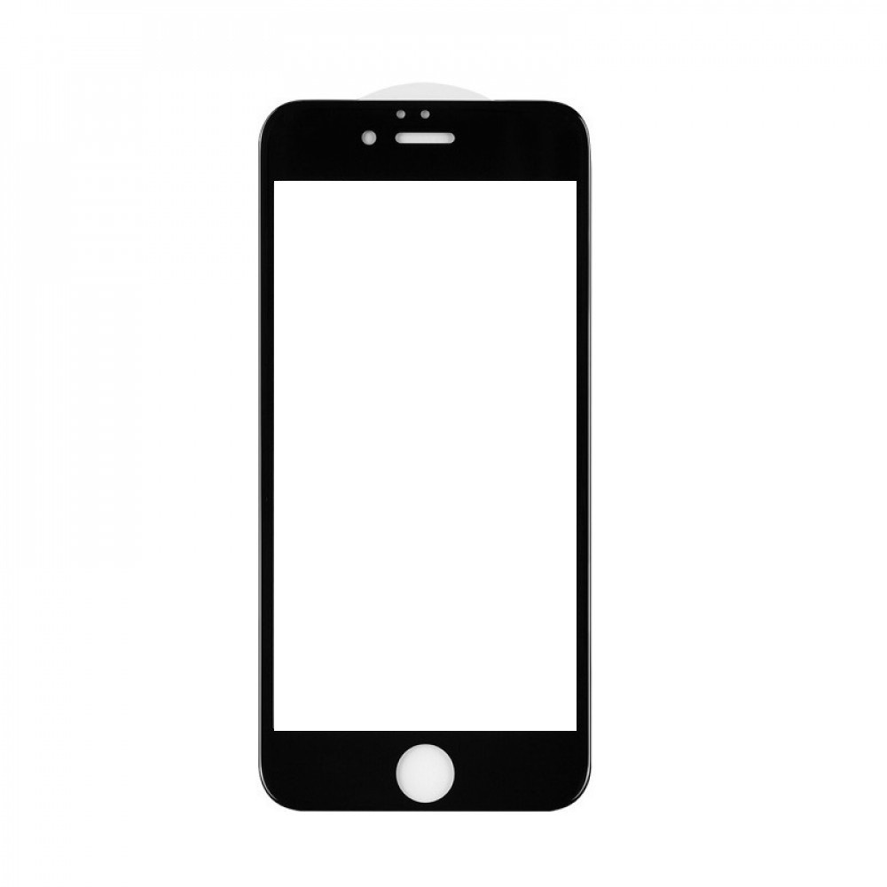 Защитное стекло 3D A-Case Apple iphone 6 Plus, 6S Plus, Окантовка Black