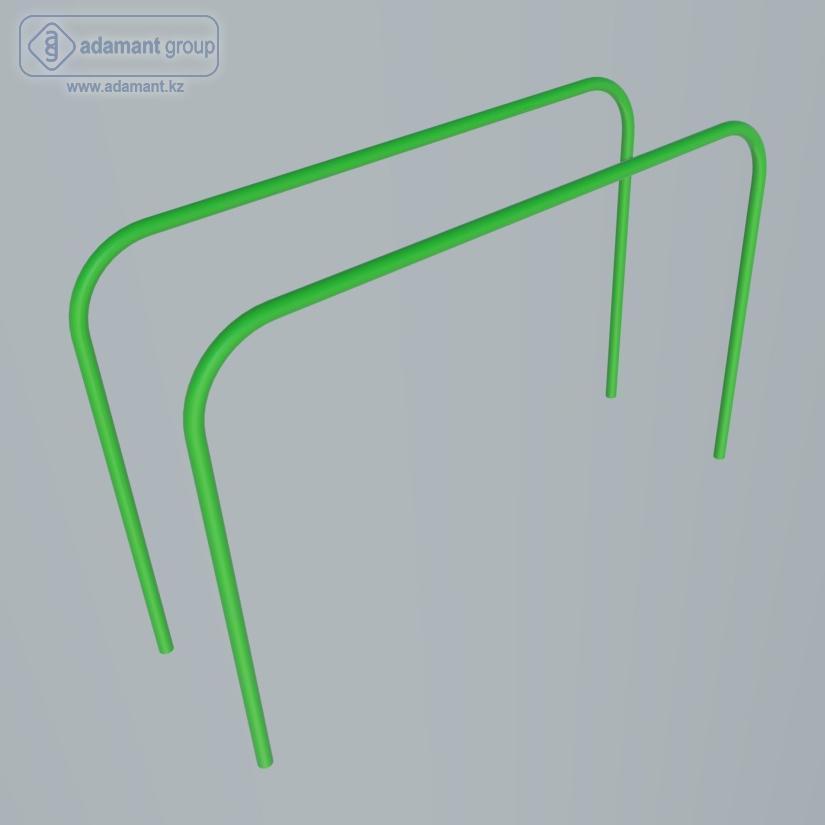 Брусья гнутые параллельные