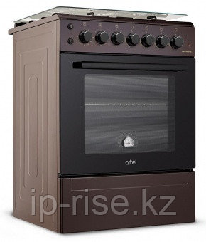 Плита газовая Artel APETITO 01-E, коричневый