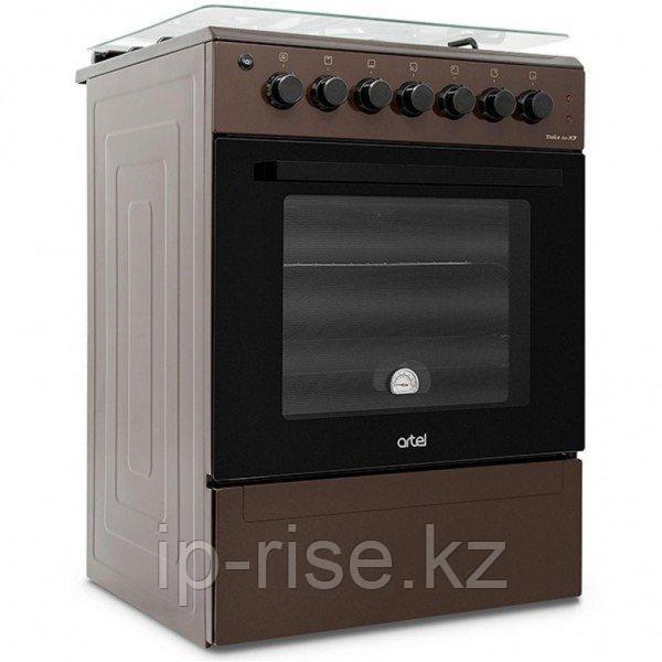Плита газовая электрическая Artel DOLCE 01-EX, коричневый (2+2)