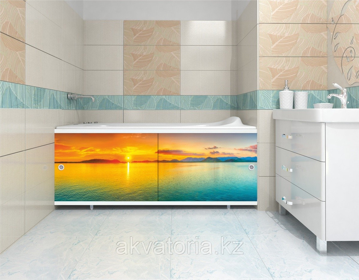 Экран 1,48 "УЛЬТРА ЛЕГКИЙ" АРТ закат