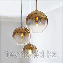 Люстра Gradient Color Glass Ball Chandelier, фото 3