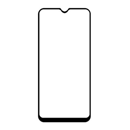 Защитное стекло Samsung A30S 2019, Samsung A307 2019 Окантовка Black A-Case, фото 2