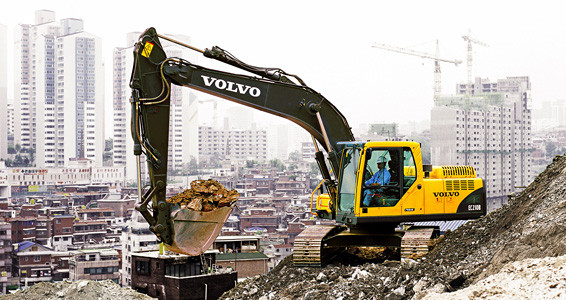 Двигатель колесного экскаватора Volvo, двигатель экскаватора Volvo, фото 1