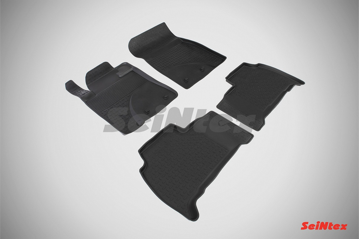 Резиновые коврики для Toyota Land Cruiser 200 2007-2021