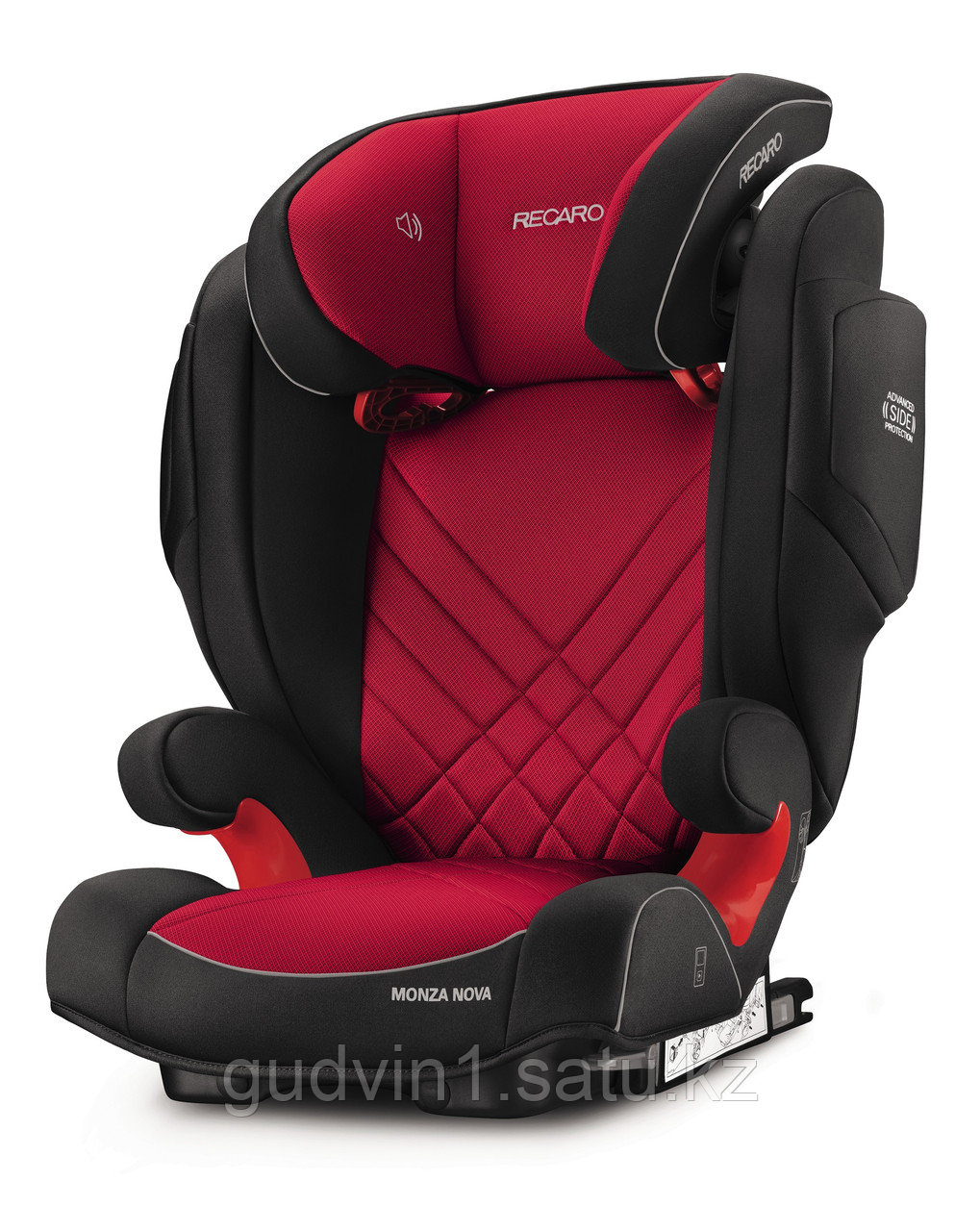 Recaro: Автокресло Monza Nova 2 SeatFix Aluminium Grey (15-36кг) 1144209