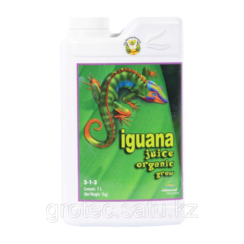 Advanced nutrients Iguana Juice Organic Grow 1л - фото 1 - id-p69459461