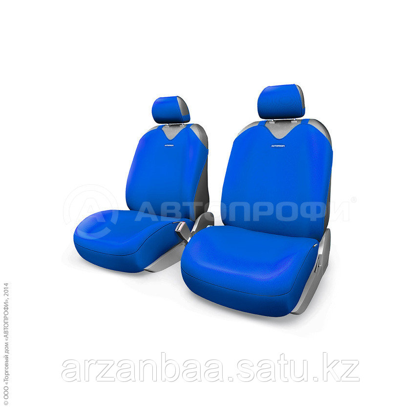 Майки чехлы R-1 SPORT PLUS, закрытое сиденье, полиэстер, синий