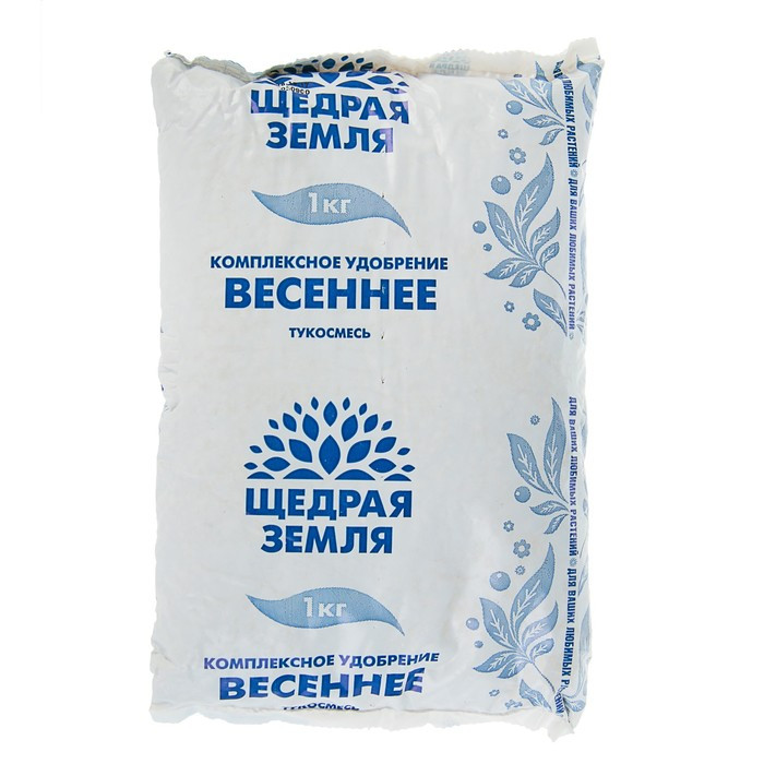 Удобрение органоминеральное в гранулах Весенее, 1 кг