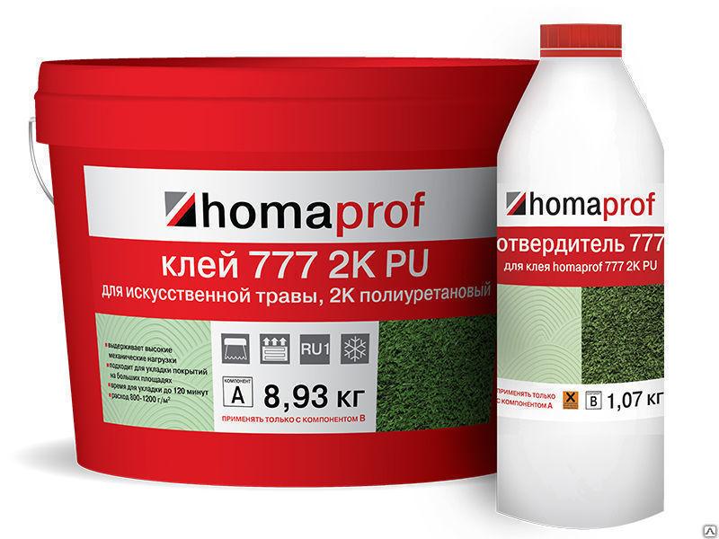 Клей Homakoll PU 777 2K Prof, упаковка 10 кг