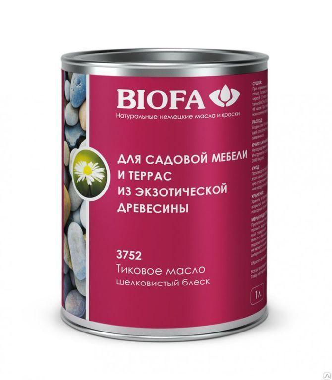 Тиковое масло (Biofa) - фото 1 - id-p69461367