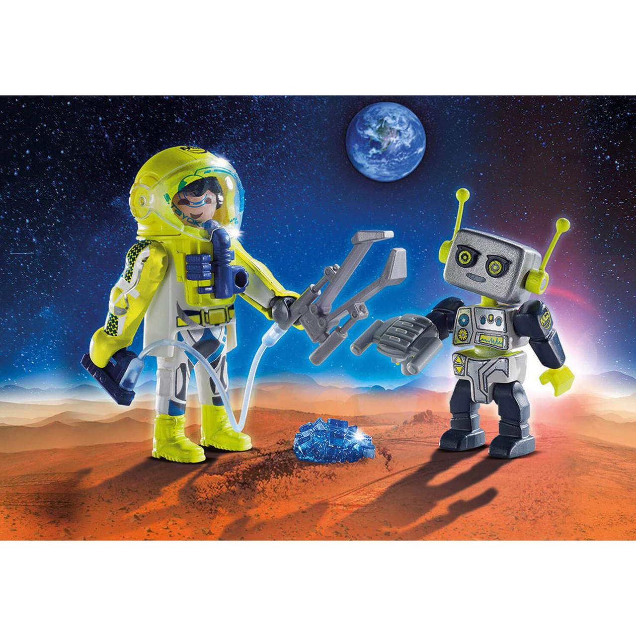 Конструктор Playmobil Космос: Набор "Астронавт и робот"
