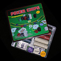 Набор для покера Perfecto «Professional Poker Chips» 500 фишек, фото 1