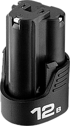 Аккумуляторная батарея Зубр, 12 В, Li-Ion, 1.5 Ач