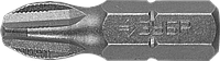 Биты ЗУБР "МАСТЕР" кованые, хромомолибденовая сталь, тип хвостовика C 1/4", PH3, 25мм, 2шт