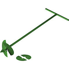 Бур садовый РОСТОК, со сменными ножами, 150 мм, 200мм, длина 1000мм