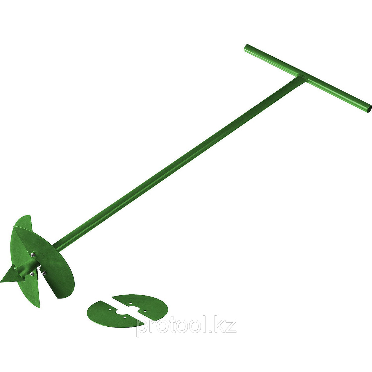 Бур садовый РОСТОК, со сменными ножами, 150 мм, 200мм, длина 1000мм - фото 1 - id-p69468843