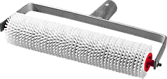 Валик игольчатый ЗУБР "МАСТЕР" для наливных полов на металлической рамке.