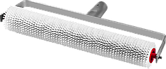 Валик игольчатый ЗУБР "МАСТЕР" для наливных полов на металлической рамке, под удлинитель, 13мм, 72х400мм