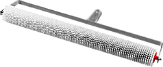 Валик игольчатый ЗУБР "МАСТЕР" для наливных полов на метал рамке, под удлинитель, пласт иглы 13мм, 72х600мм